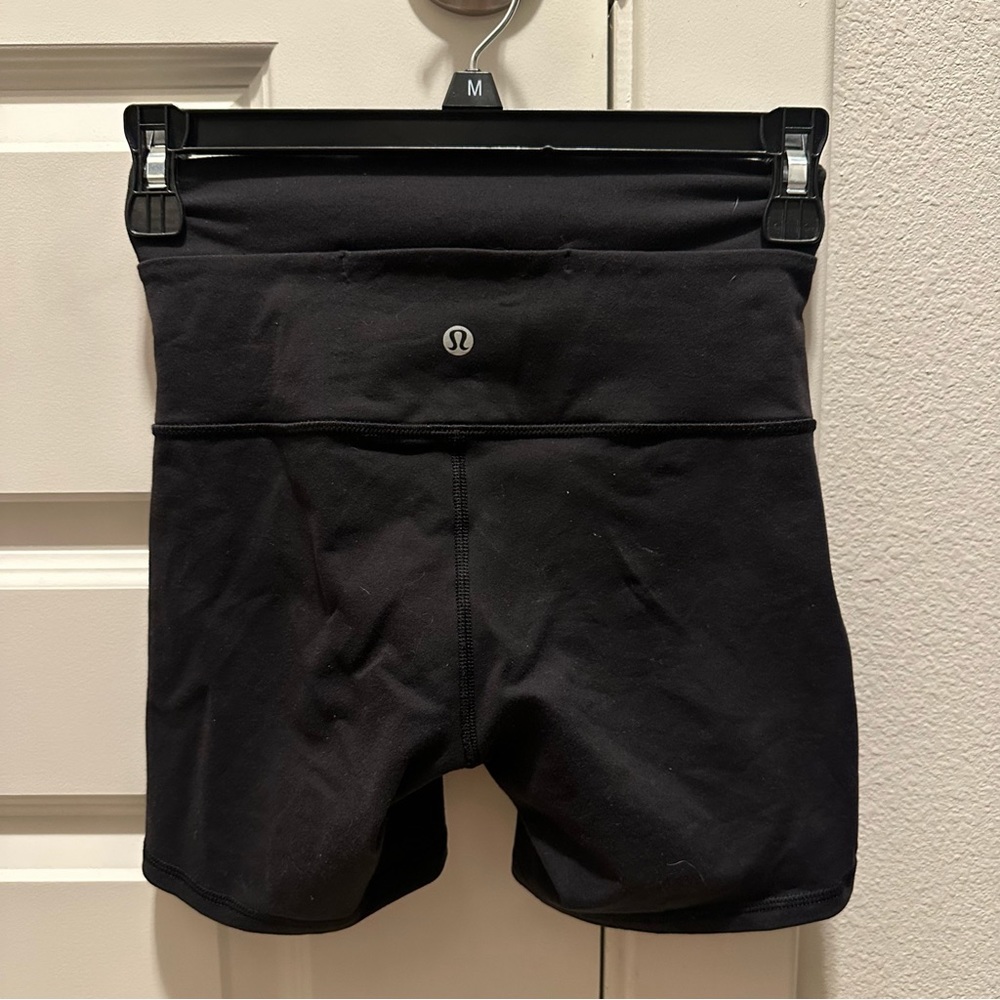 Lululemon Black Biker Shorts